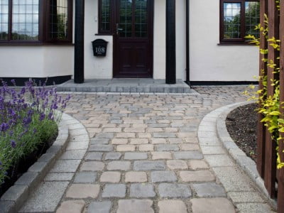 Blackpool Paving Contractors Laying Cobblestones in Blackpool